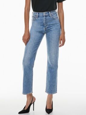 Aritzia Denim Forum The Arlo Hi-Rise Straight Jean Women’s Size 28